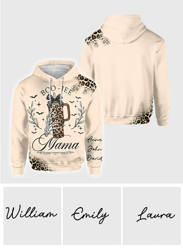 Boojee Mama/ Mimi/ Mom... - Personalisiertes Mutter-Shirt mit Rundumdruck