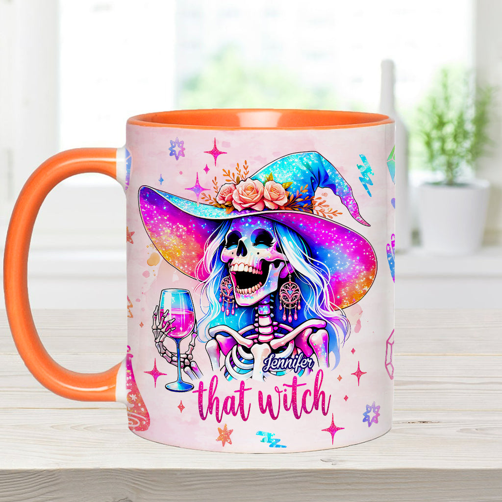 Diese Hexe – Personalisierte Tasse mit Hexenmotiv