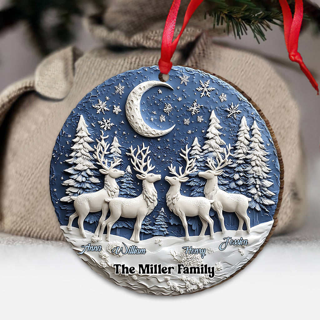 Schöne Nacht, stille Nacht – personalisierter Familienschmuck