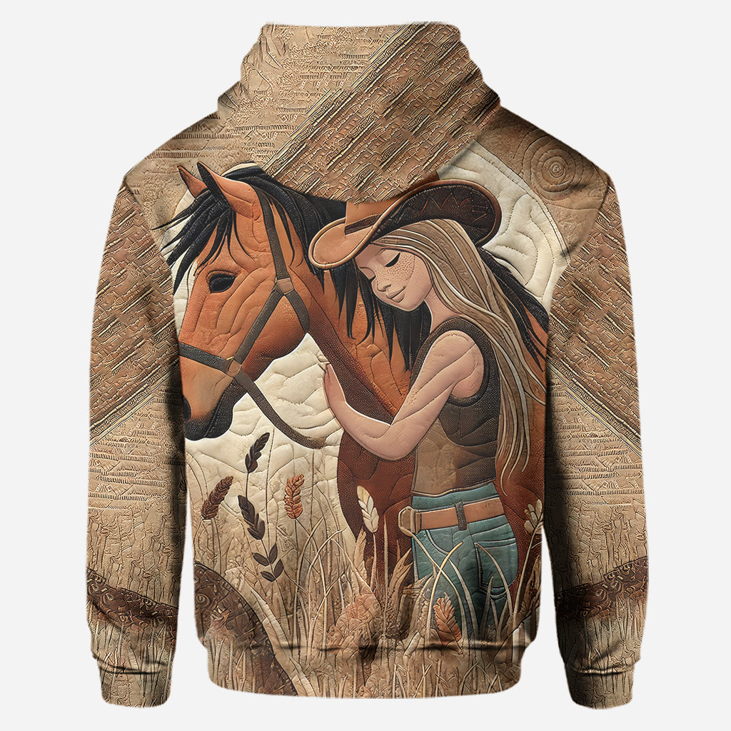 Pferdeliebhaber – Personalisierter Pferde-Hoodie und Leggings