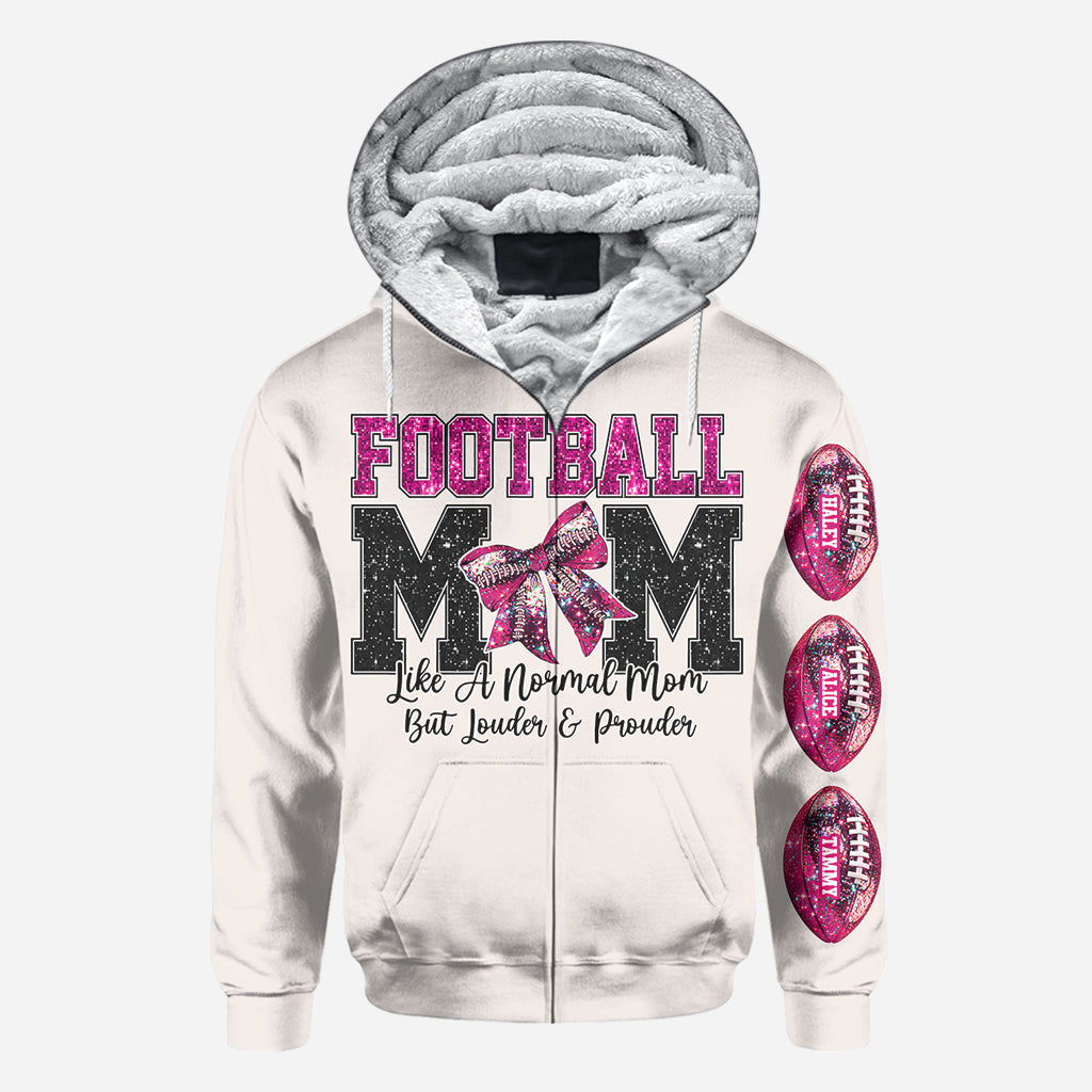 Fußballmama – Personalisiertes T-Shirt mit Fußballmotiv