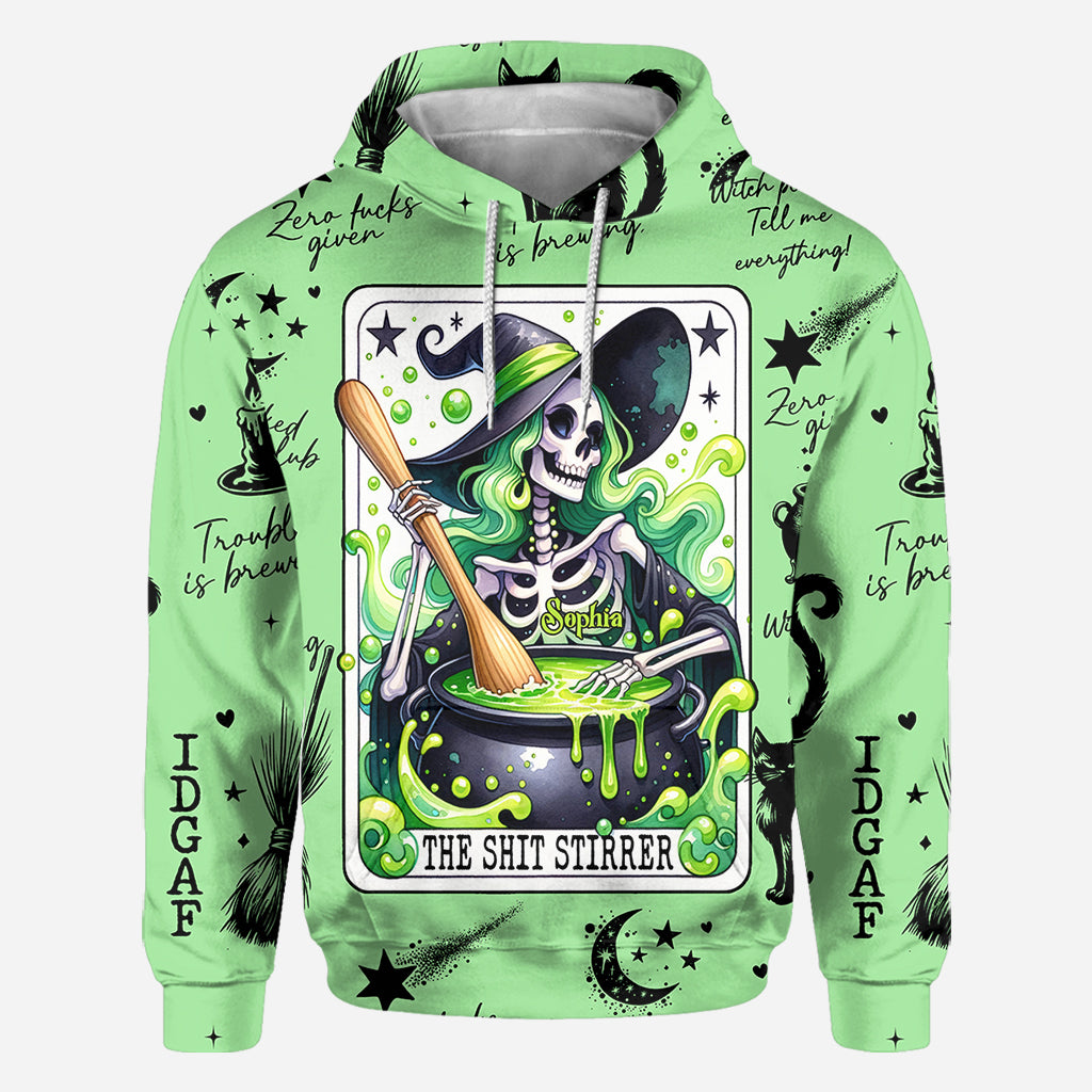 Der Unruhestifter – Personalisiertes Hexen-Shirt