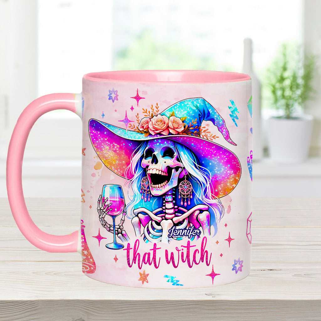 Diese Hexe – Personalisierte Tasse mit Hexenmotiv