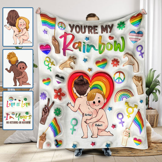 Partner in Crime – Personalisierte LGBT-Unterstützungsdecke