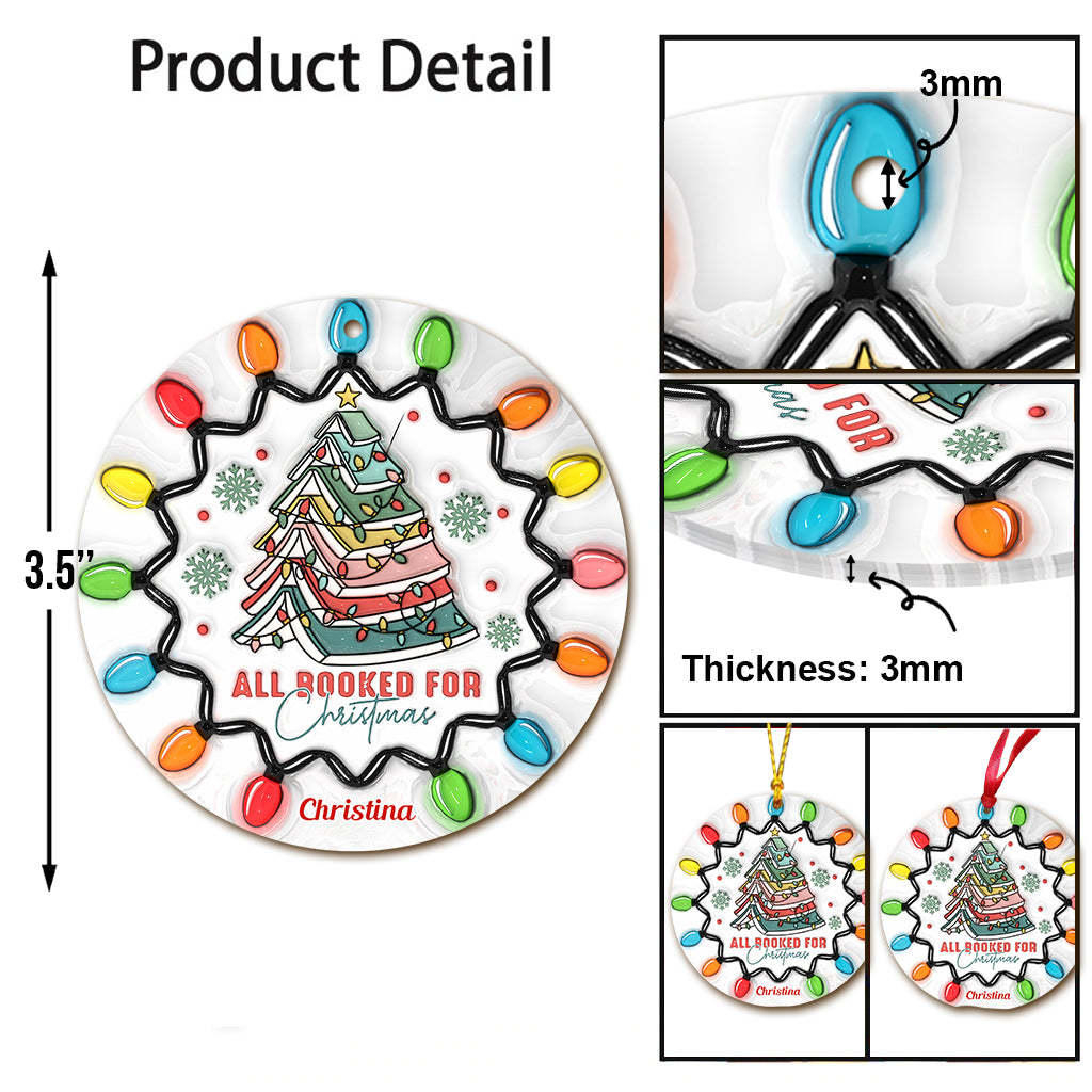 Alle Bücher für Weihnachten ausgebucht – personalisierter Buchanhänger