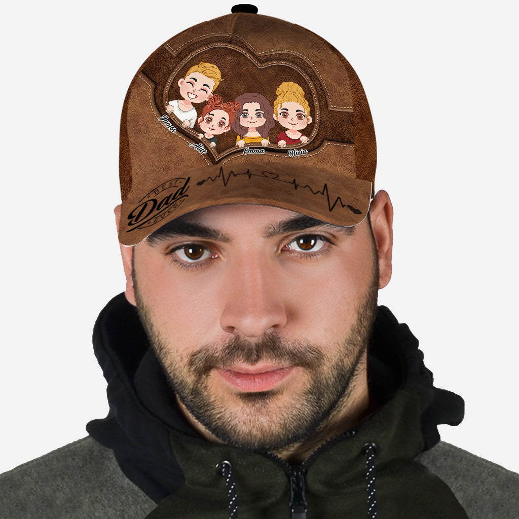 Bester Papa aller Zeiten – Personalisierte klassische Vaterkappe