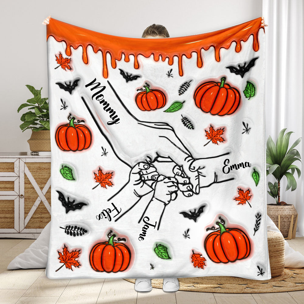 Halloween-Mama/Mimi/Oma... - Personalisierte Mutterdecke