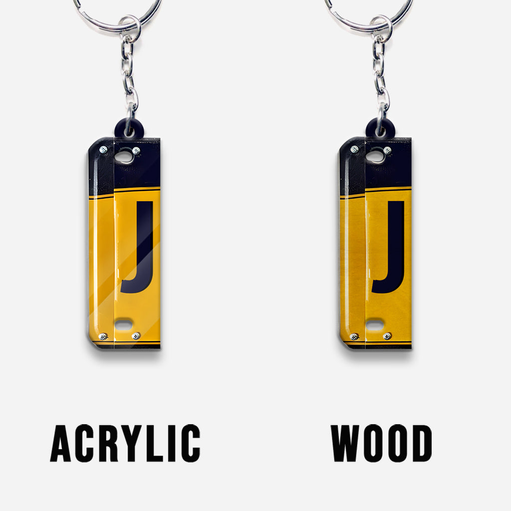 Beliebiges Kennzeichen – Personalisierter Partner-Schlüsselanhänger