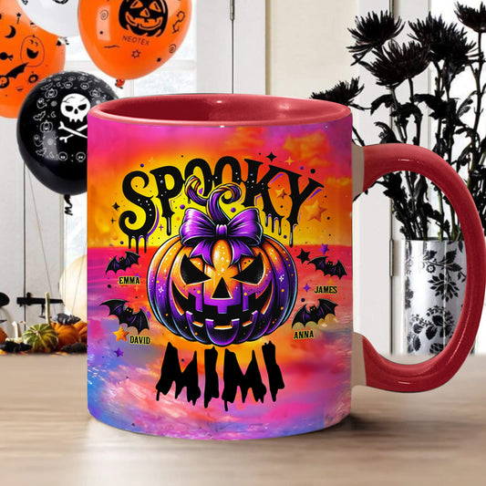 Gruselige Oma - Personalisierte Tasse mit Oma-Akzent