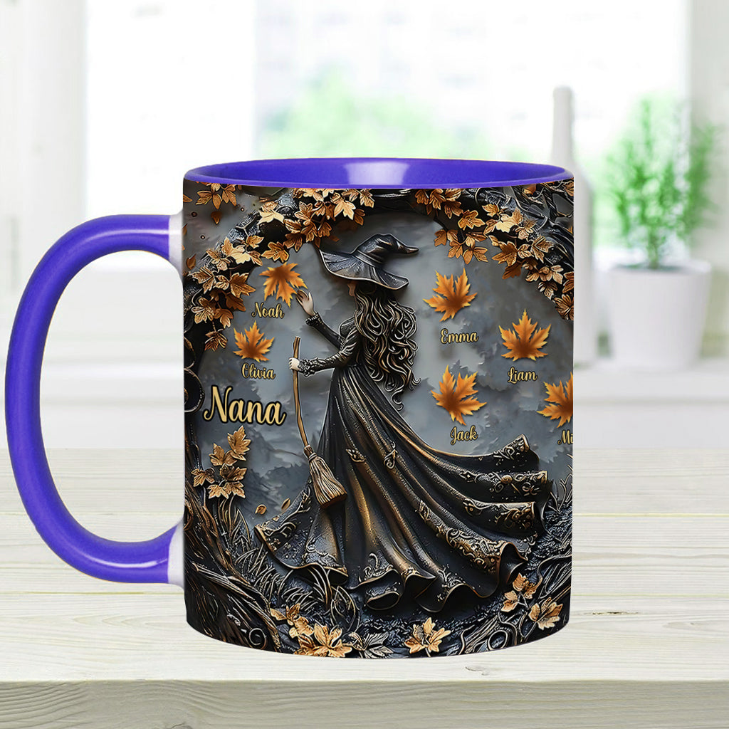 Fröhliches Halloween – personalisierte Tasse mit Oma-Akzent
