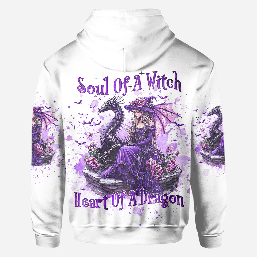 Seele einer Hexe, Herz eines Drachen – Personalisiertes Hexen-Shirt