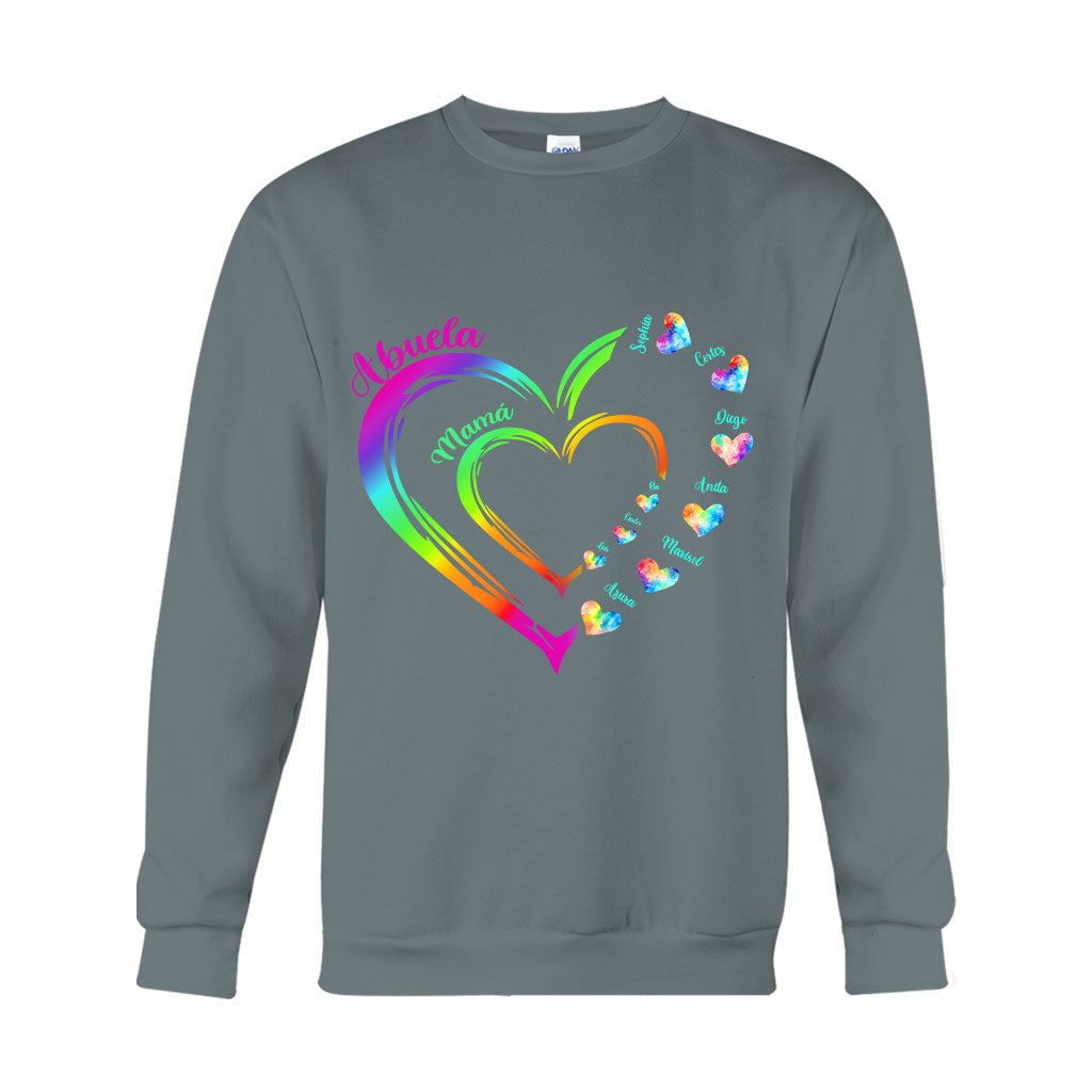 Bendecido De Ser llamado – Personalisiertes Oma-T-Shirt und Kapuzenpullover