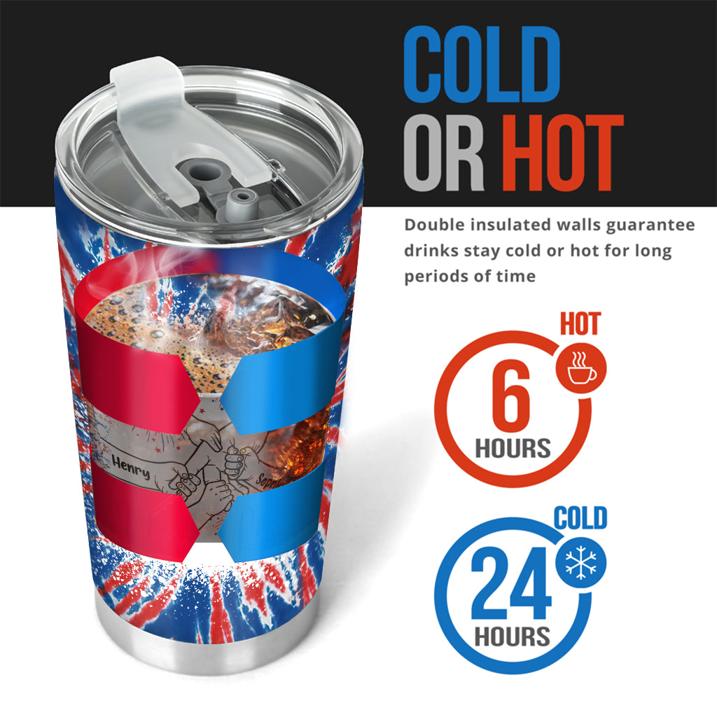 Grandma's Life 4th Of July - Personalized Grandma Tumbler