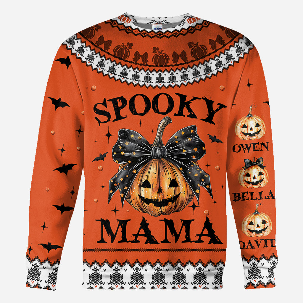 Spooky Mama - Personalized Mother All Over Shirt