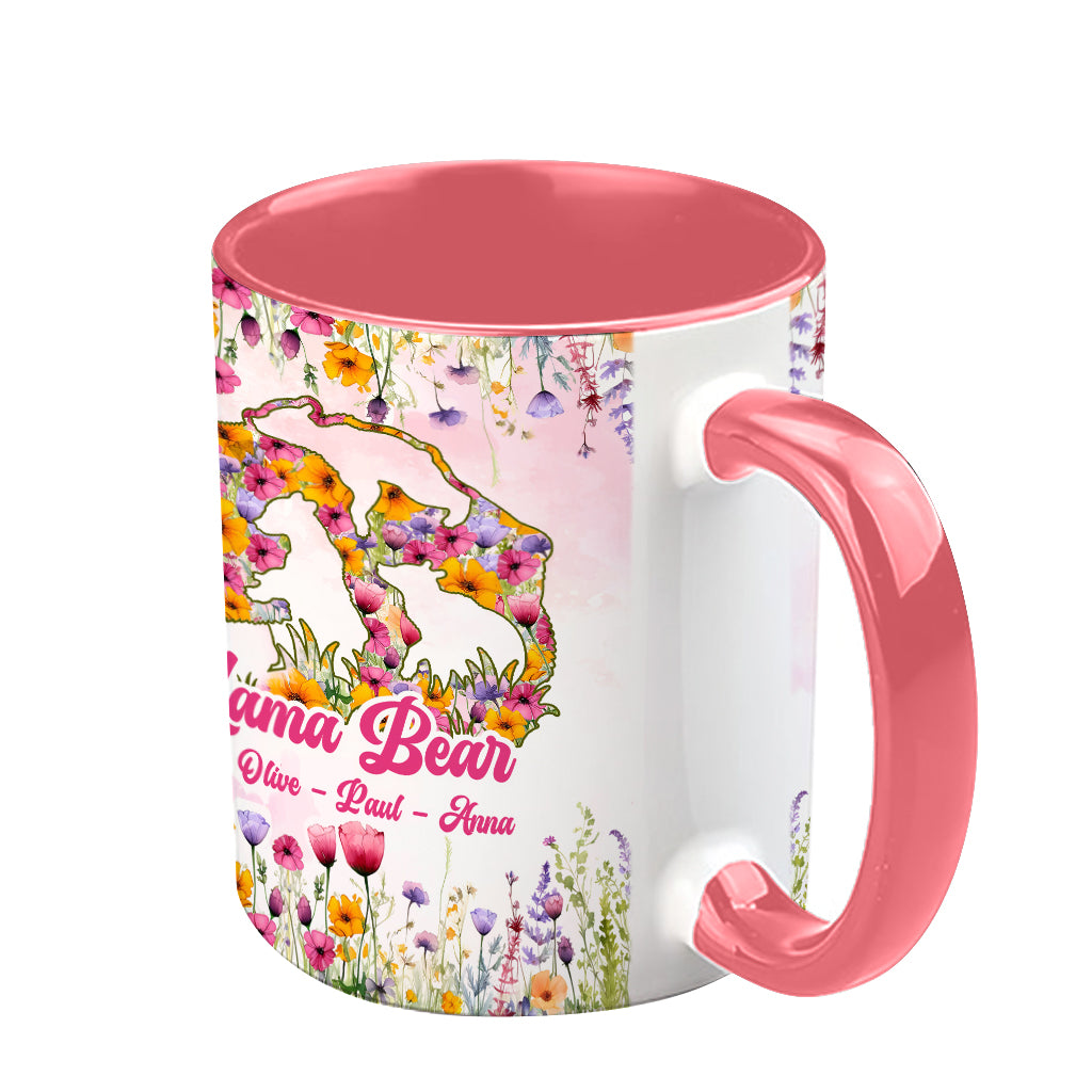 Mama Bär - Personalisierte Tasse mit Muttermotiv