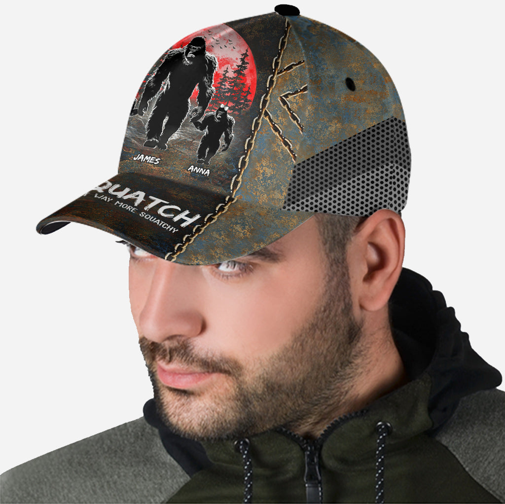 Grandpasquatch - Personalized Father Classic Cap