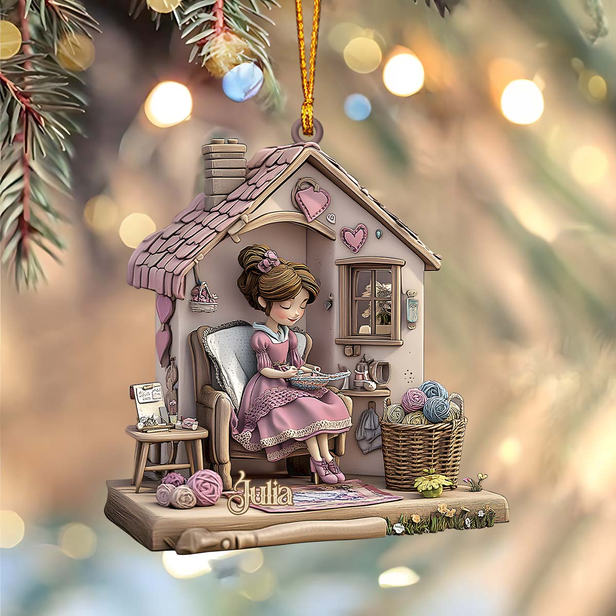 Mein Lieblingsplatz – Personalisierter Häkelschmuck