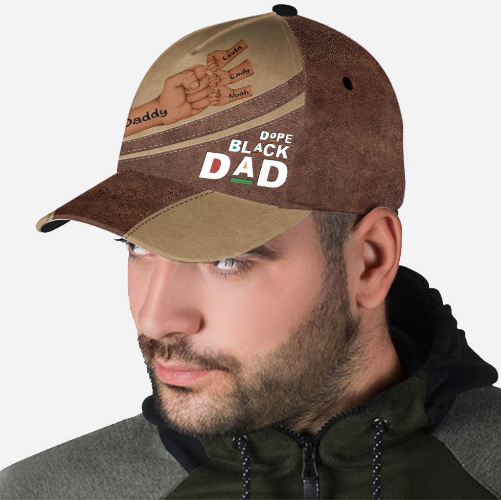 Coolster Papa – Personalisierte klassische Kappe für Afroamerikaner