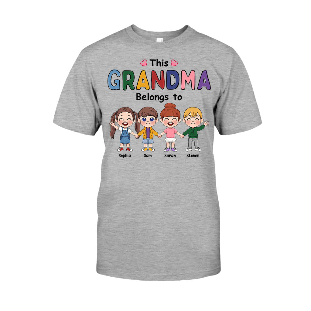 Dieses Oma-Shirt gehört zu – personalisiertes Oma-T-Shirt und Hoodie