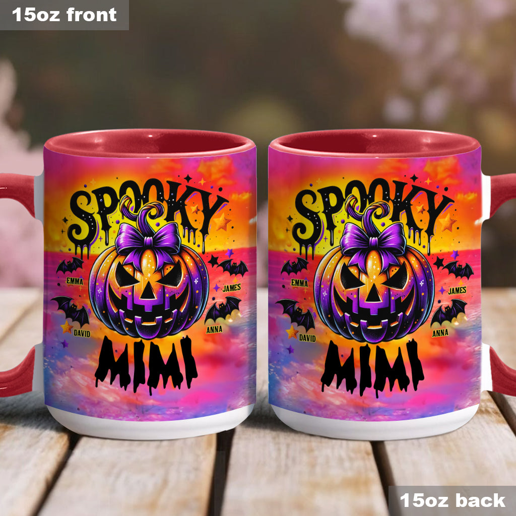 Gruselige Oma - Personalisierte Tasse mit Oma-Akzent