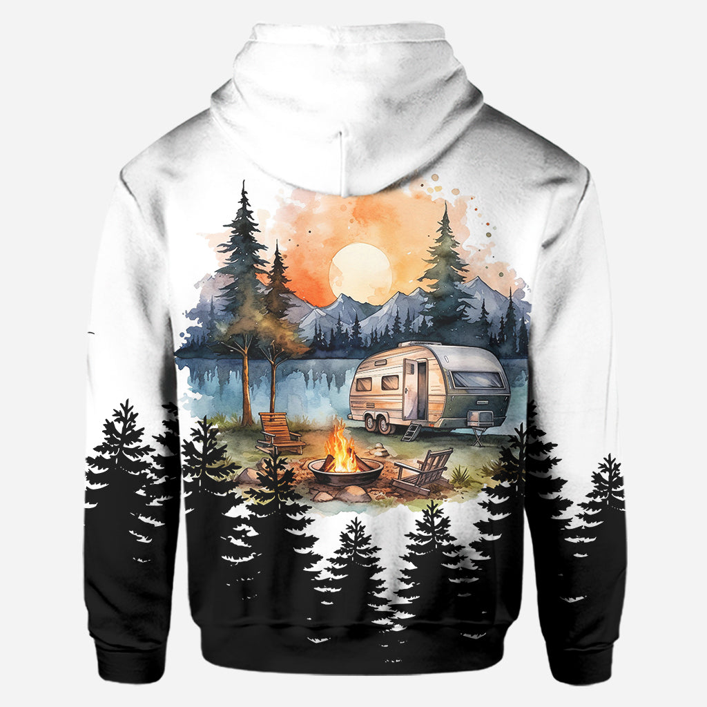 Love Camping - Personalized Camping Hoodie and Leggings