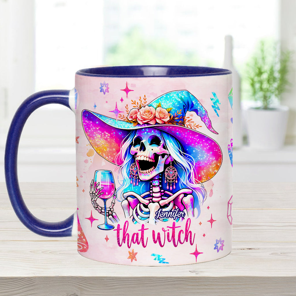 Diese Hexe – Personalisierte Tasse mit Hexenmotiv