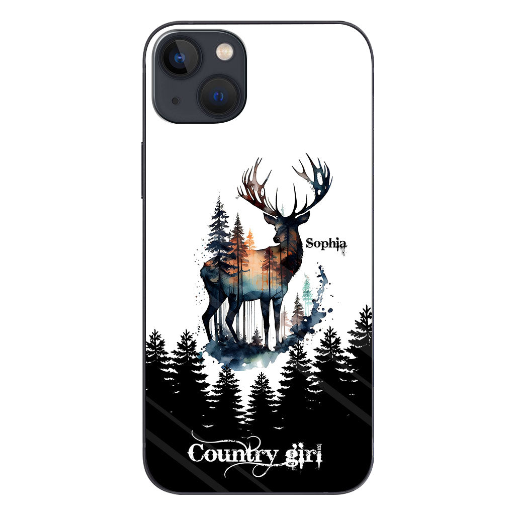 Country Girl - Personalized Hunting Phone Case
