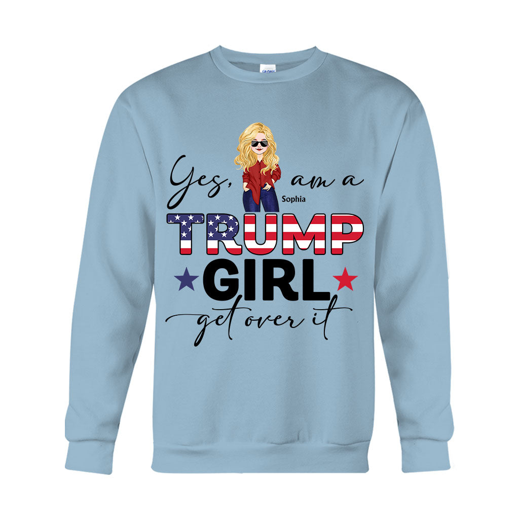 Trump Girl 2024 – Personalisiertes T-Shirt und Hoodie