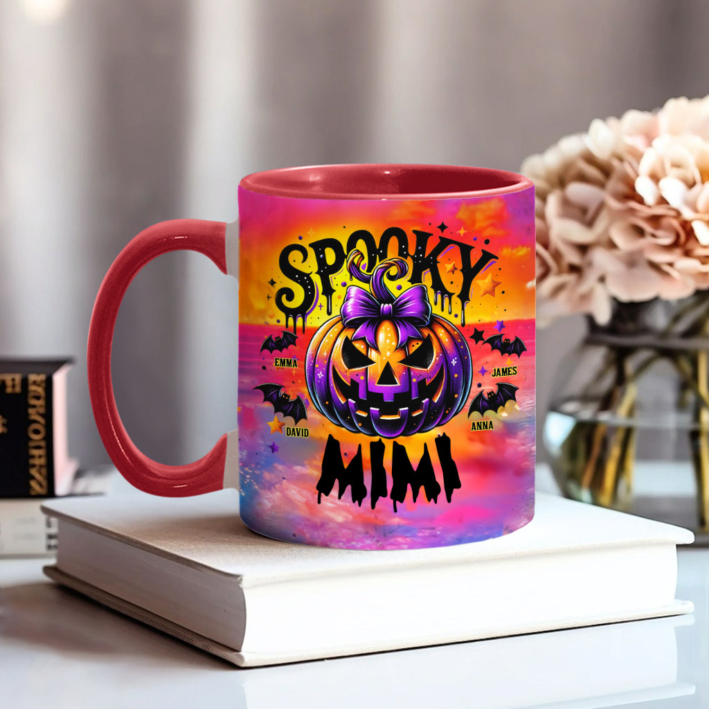 Gruselige Oma - Personalisierte Tasse mit Oma-Akzent