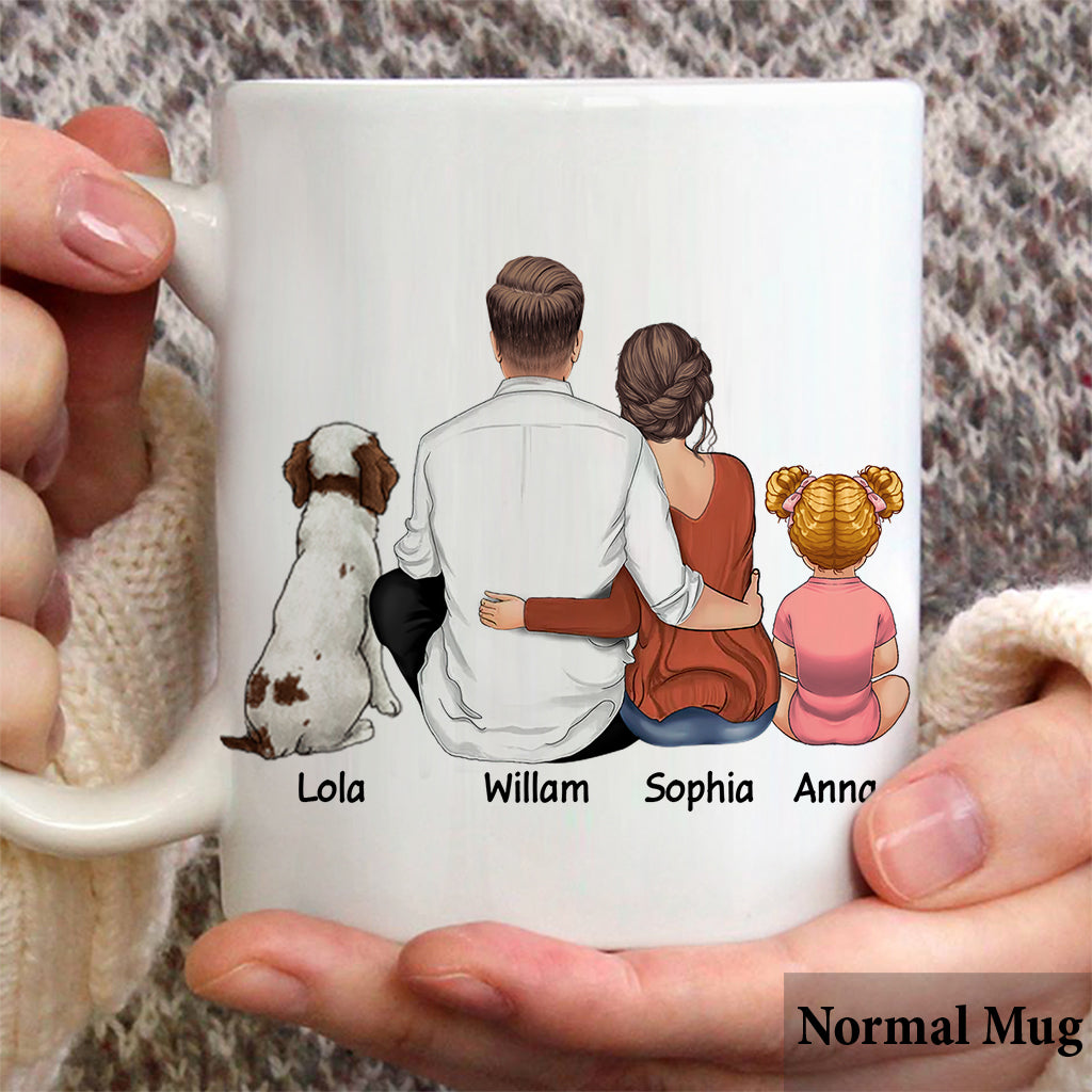 Es gibt so viele Gründe, dich zu lieben – personalisierte Tasse für Paare