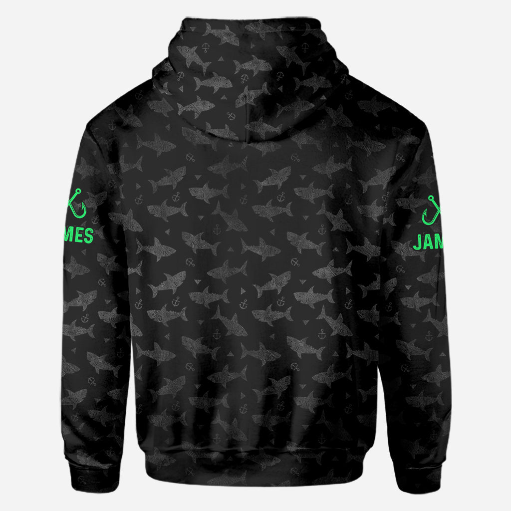 Weekend Hooker – Personalisiertes Angelshirt