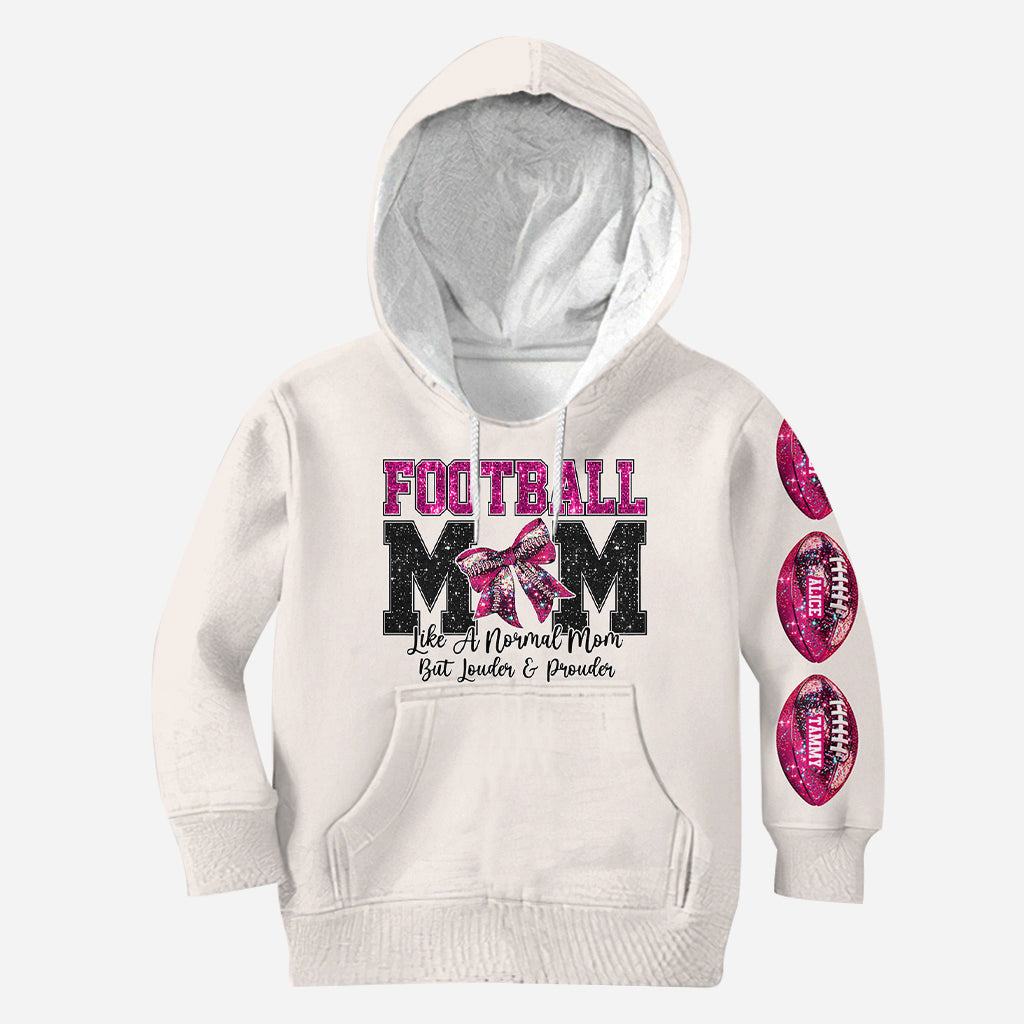Fußballmama – Personalisiertes T-Shirt mit Fußballmotiv