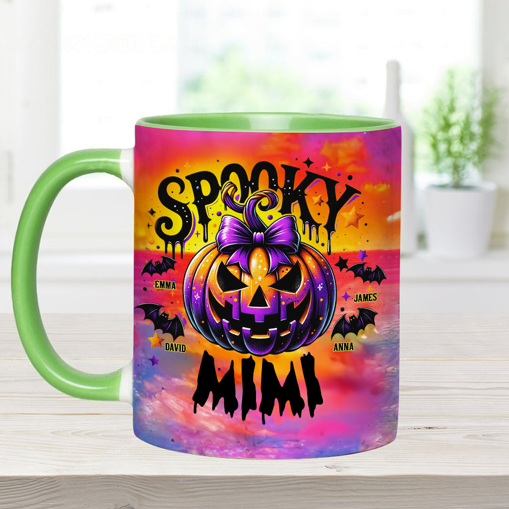 Gruselige Oma - Personalisierte Tasse mit Oma-Akzent