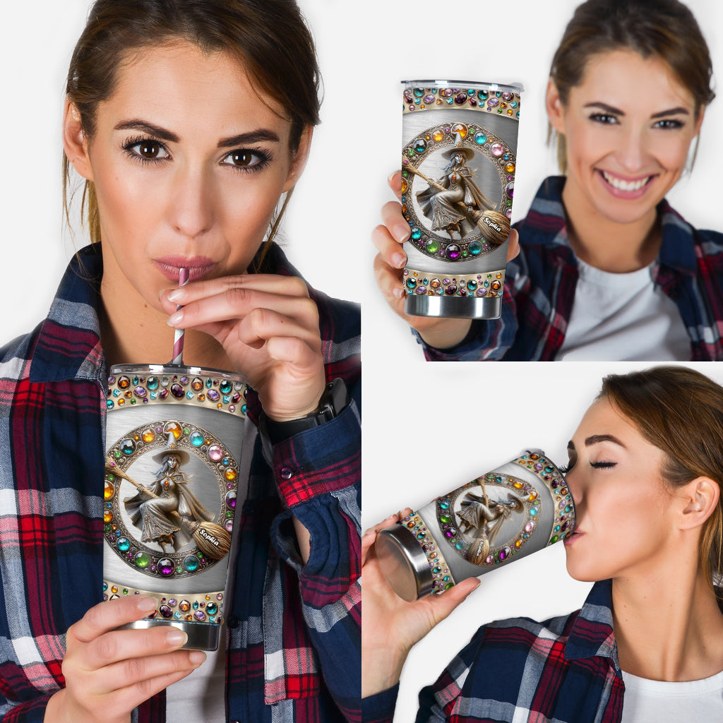 Wunderschöne Hexe – personalisierter Hexenbecher