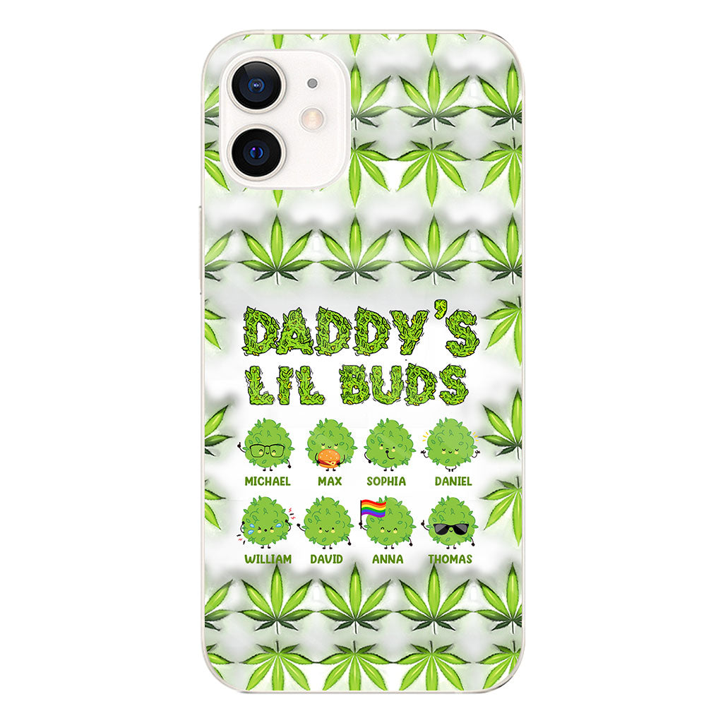 Dopest Dad Ever - Personalized Father Clear Phone Case