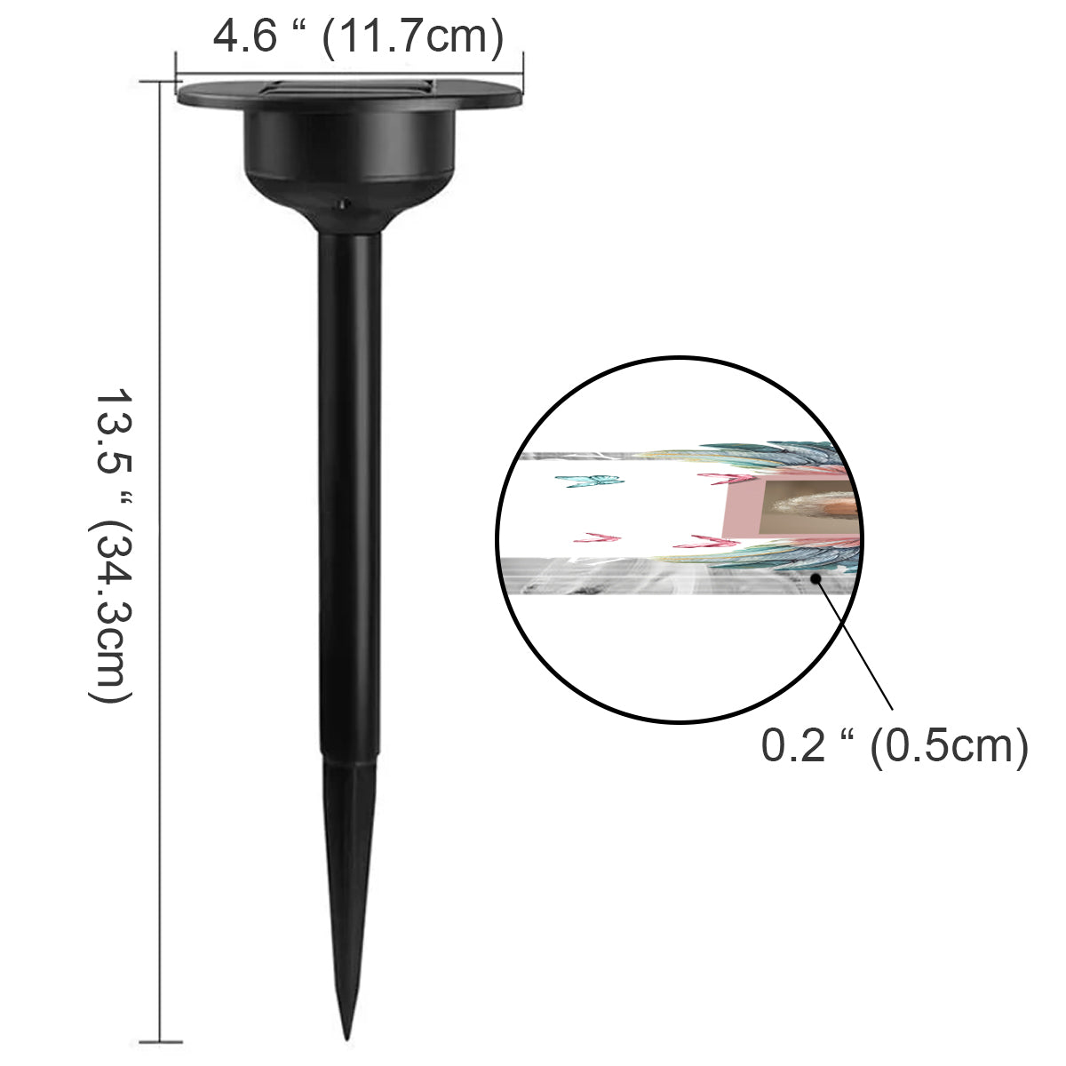 In liebevoller Erinnerung – Personalisierte Gedenk-Solarleuchte für den Garten