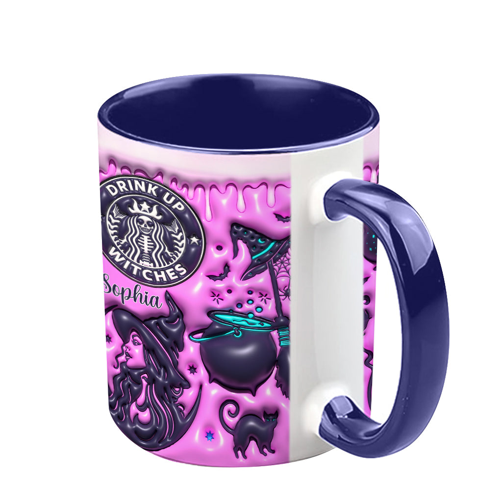 Drink Up Witches - Personalized Witch Accent Mug