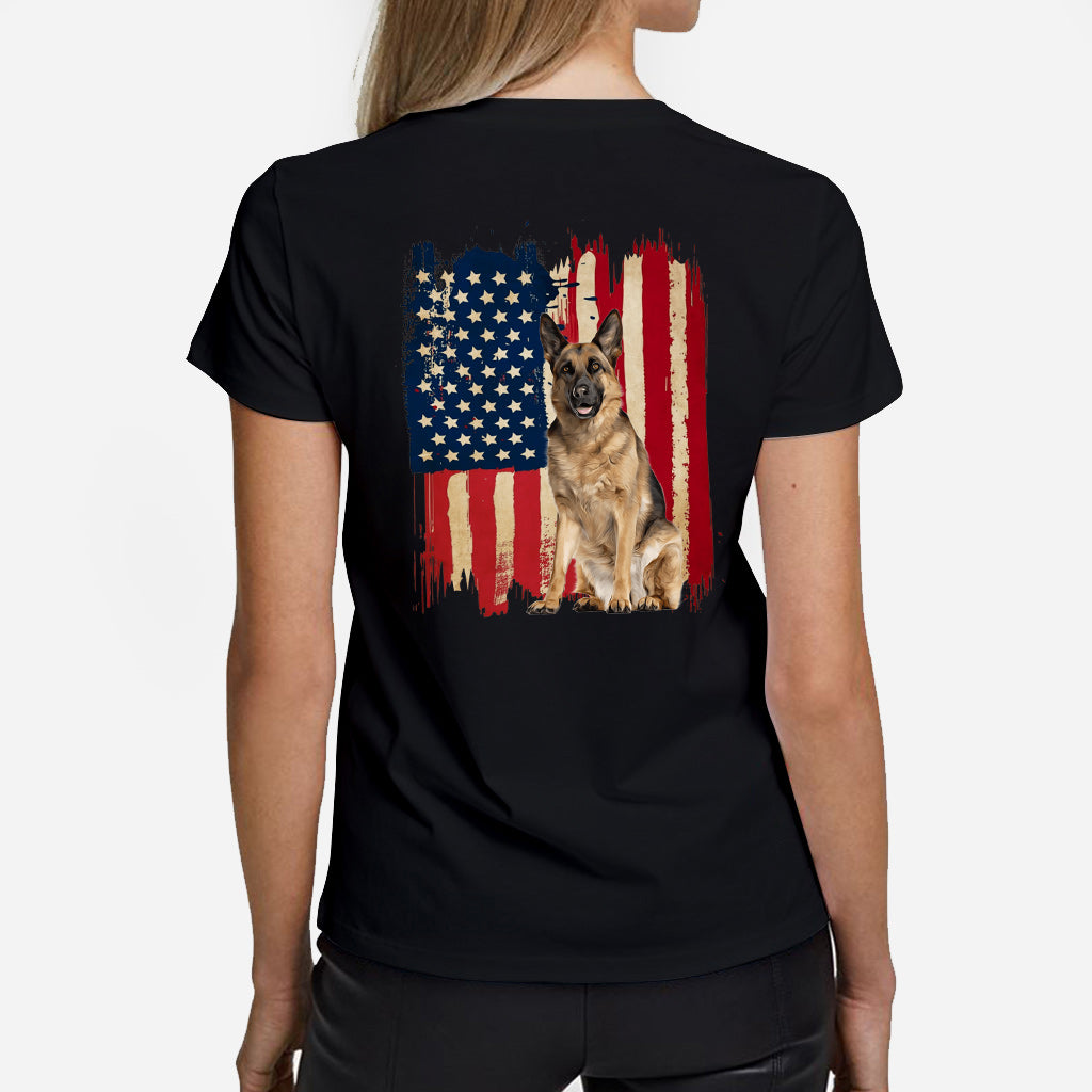 Welpenflagge – Personalisiertes Hunde-T-Shirt und Hoodie