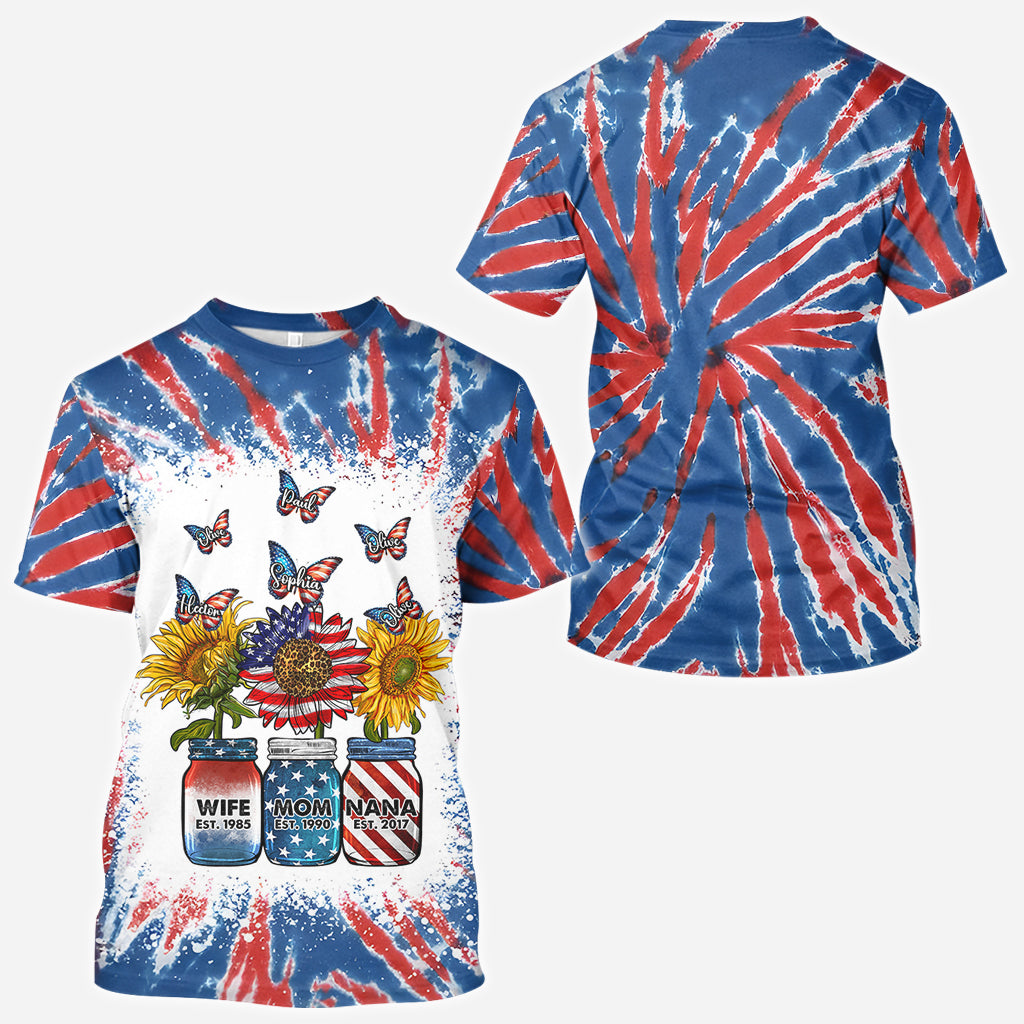 Ehefrau, Mama, Oma – Personalisiertes Oma-Shirt