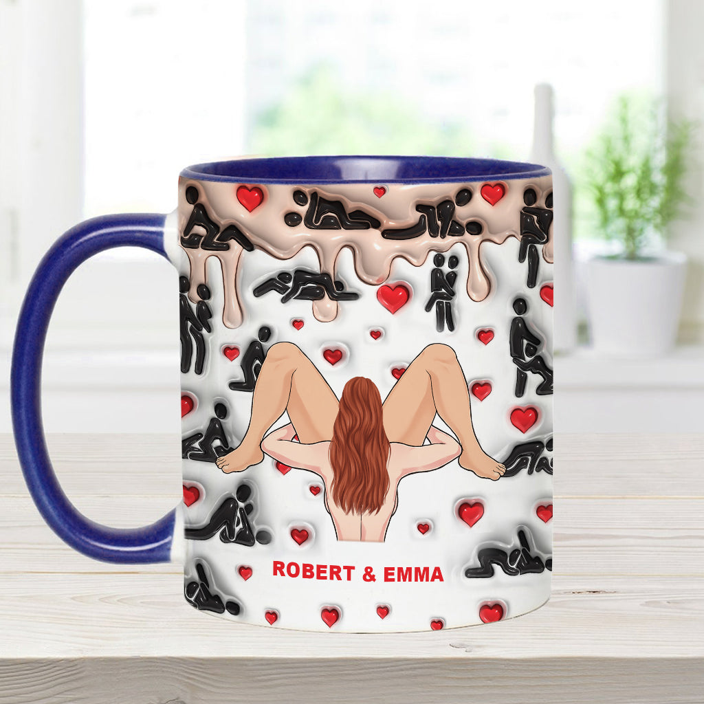 Spuck drauf! - Personalisierte Tasse für Paare