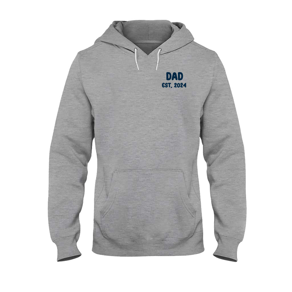 Papa, Opa, Opa... – Personalisiertes Vater-T-Shirt und Hoodie