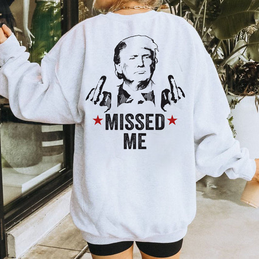 „Vermisst mich“-Shirt, „Kämpfen, kämpfen, kämpfen“-T-Shirt, Rallye-Shirt 2024