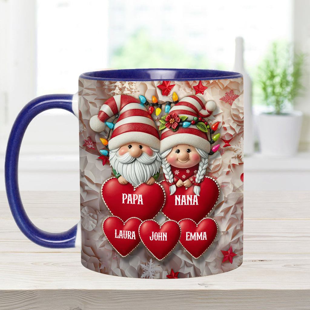 Ich liebe meine Familie – Personalisierte Tasse mit Familienmotiv