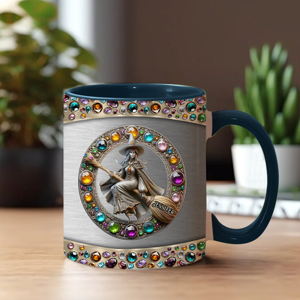 Wunderschöne Hexe – Personalisierte Tasse mit Hexenmotiv
