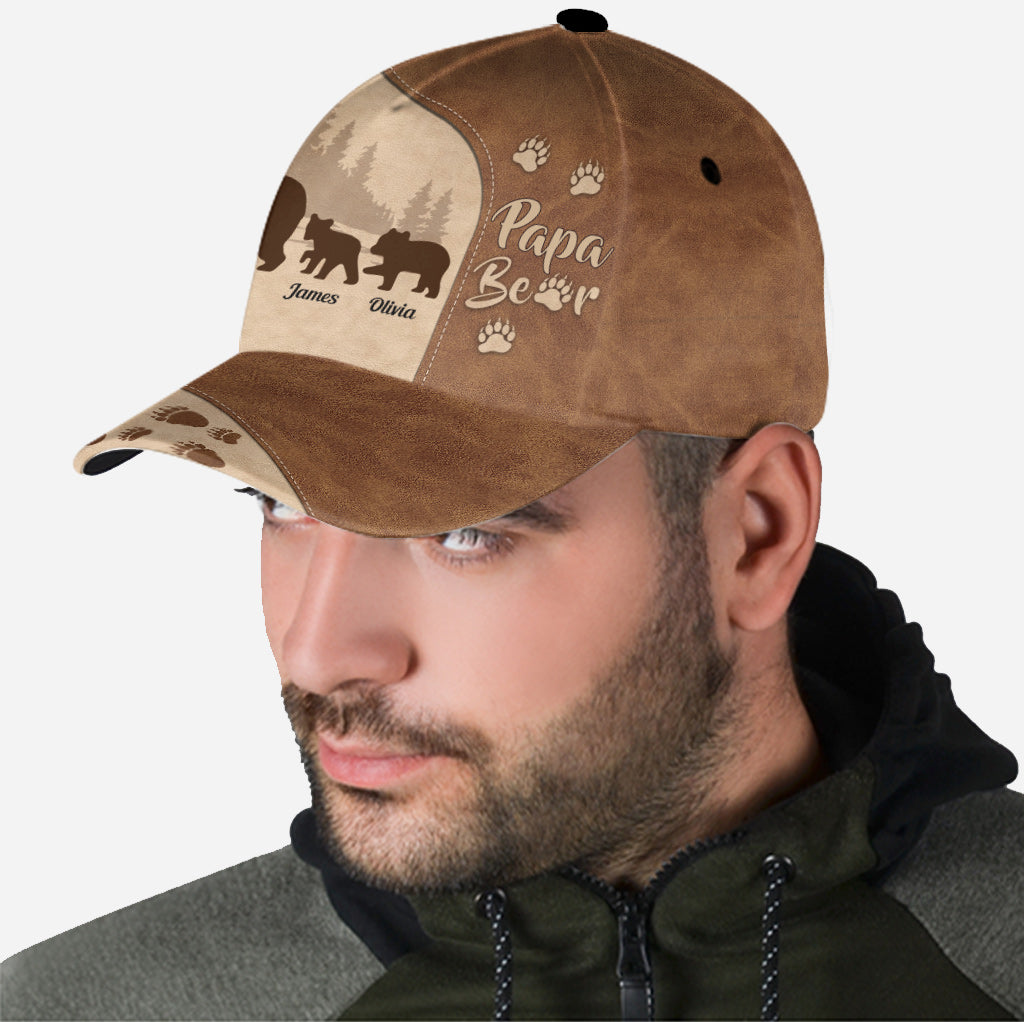 Papa Bär – Personalisierte klassische Vatermütze