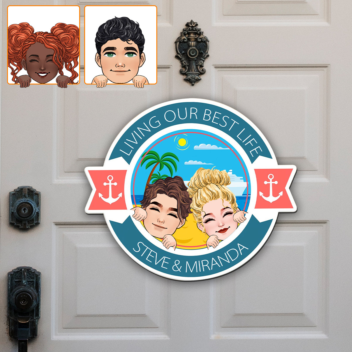 Kreuzfahrtpartner fürs Leben – Personalisierter Kreuzfahrtmagnet