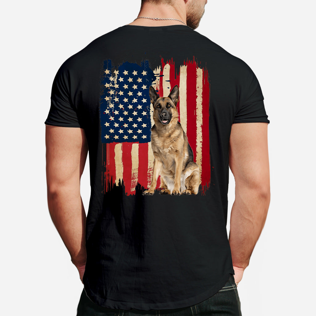 Welpenflagge – Personalisiertes Hunde-T-Shirt und Hoodie