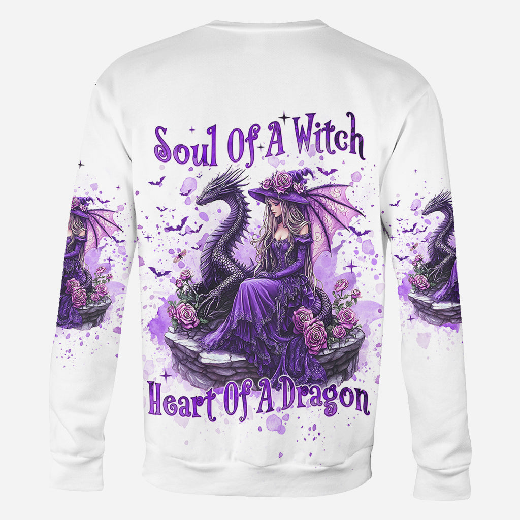 Seele einer Hexe, Herz eines Drachen – Personalisiertes Hexen-Shirt