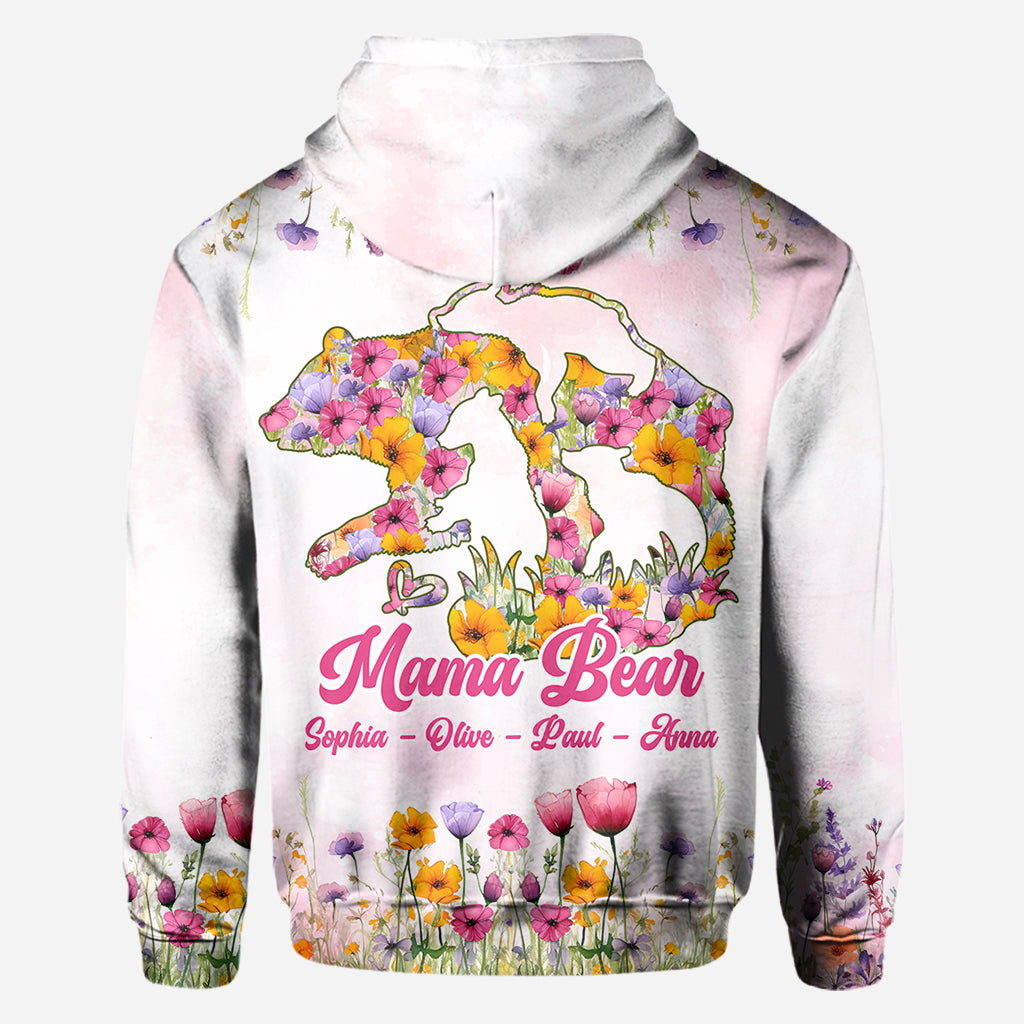 Mama Bär - Personalisiertes Mutter-Shirt