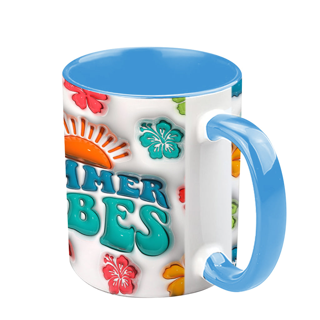 Sommerfeeling – Personalisierte Tasse für Meeresliebhaber